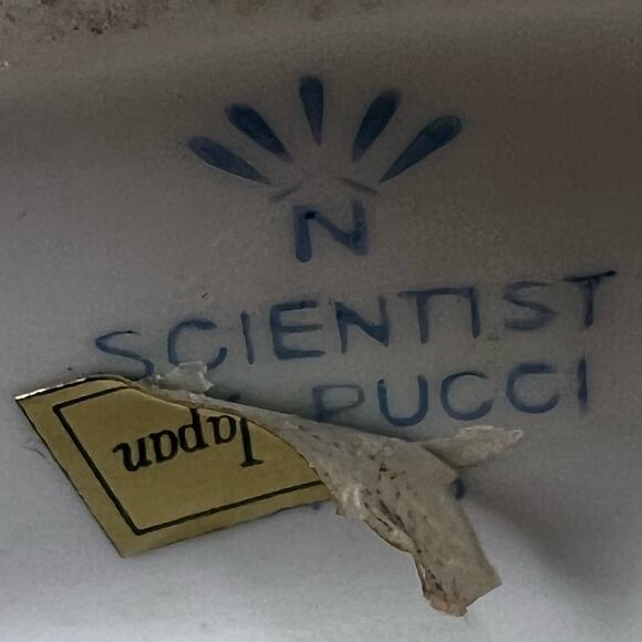 Vintage 60s Pucci Bisque Porcelain Figurine The Tycoon Japanese Capodimonte 3464 - Picture 15 of 15